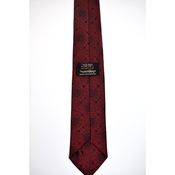 Wembly, Walkers Necktie Mixed Lot Wool and Polyester Blend Men's Vintage 1970's - Picture 5 of 9